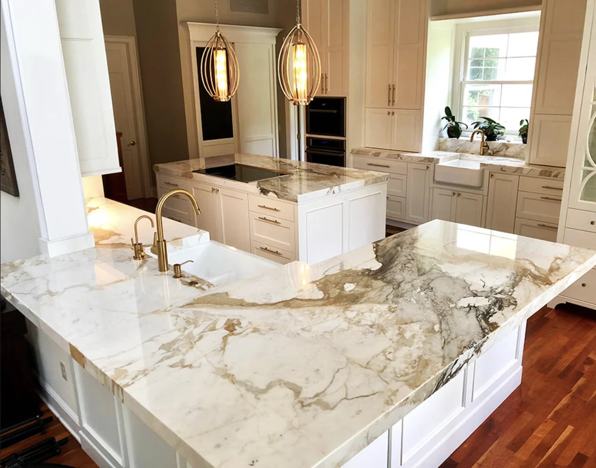 Stone and countertop supply showroom at Calato Stone